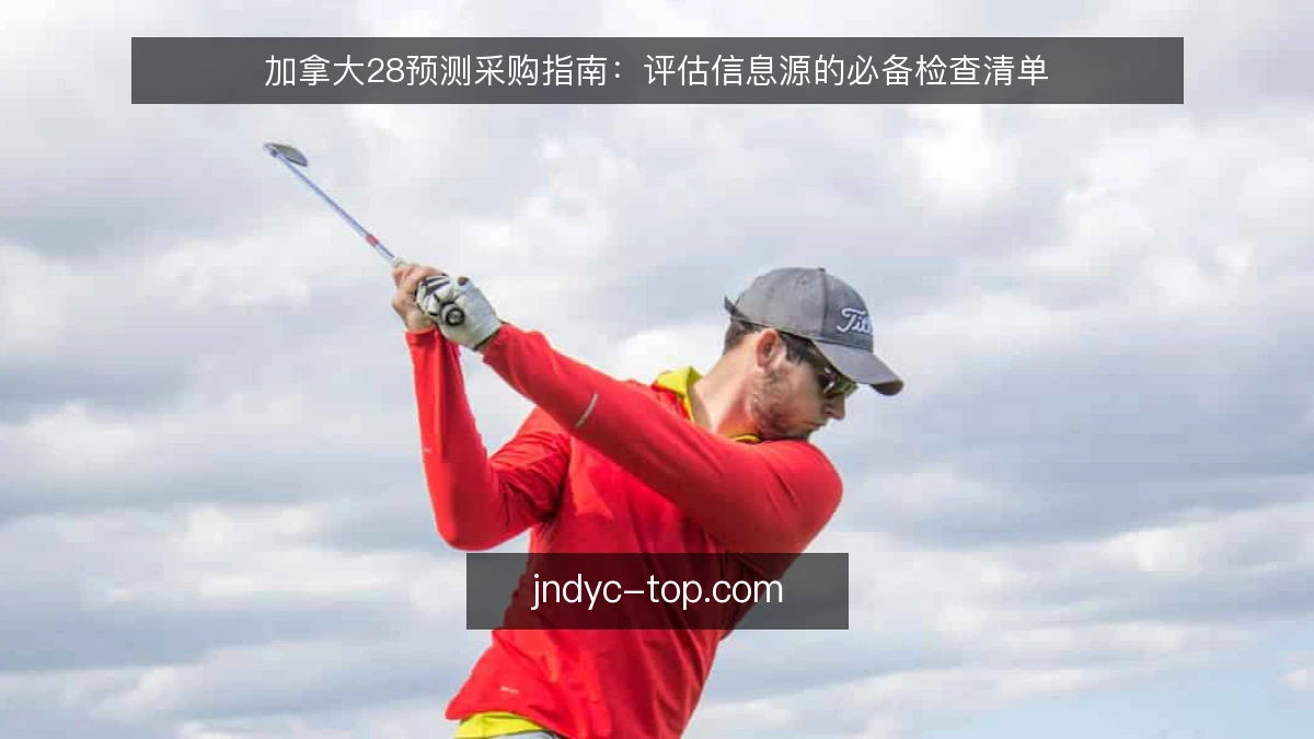加拿大28预测采购指南：评估信息源的必备检查清单