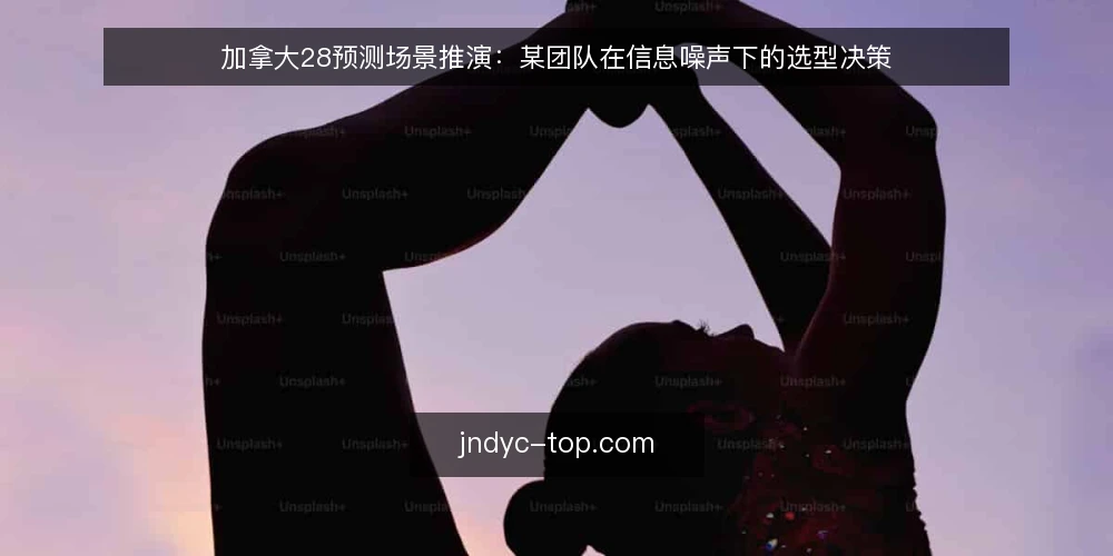 加拿大28预测场景推演：某团队在信息噪声下的选型决策 — 场景设定与初始约束 配图